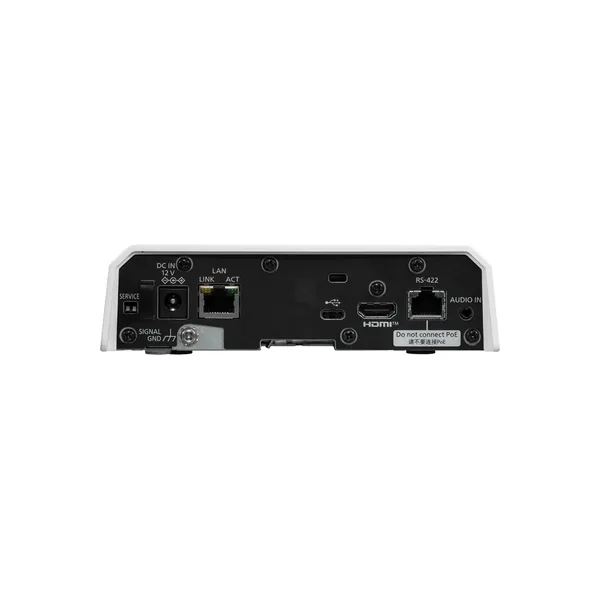 Cámara Panasonic UE50 4K SDI/HDMI NDI PTZ con zoom 24x y seguimiento automático (blanco)