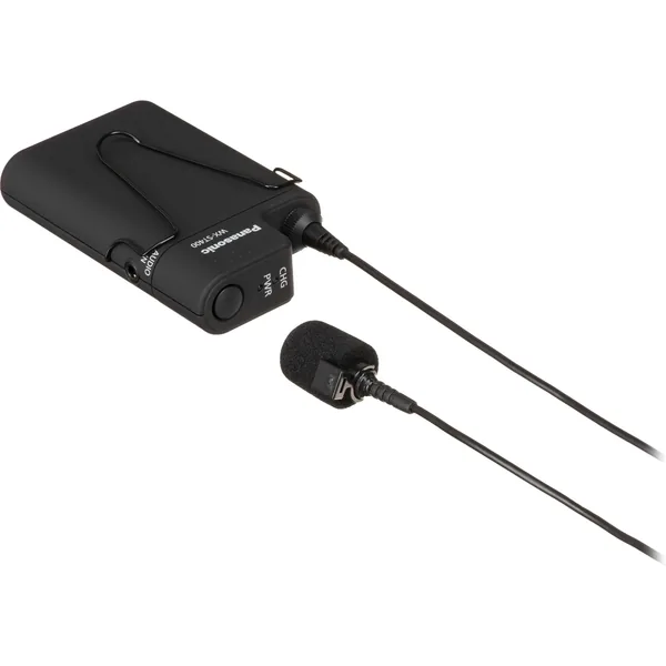 Panasonic WX-ST400 Transmisor inalámbrico DECT Bodypack con micrófono cardioide Lavalier (1,9 GHz)
