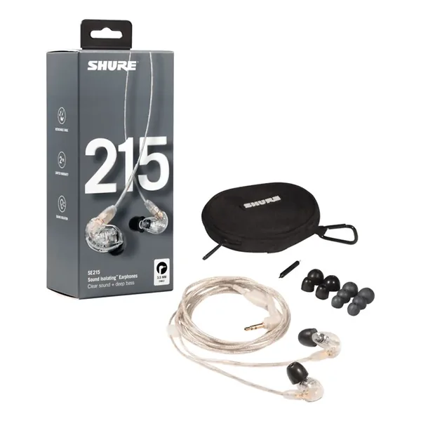 Shure SE215-CL Bundle