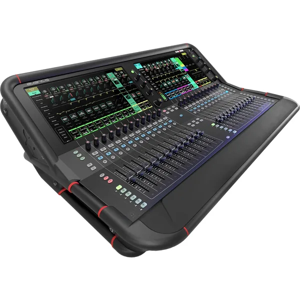 Mezclador digital Allen & Heath Avantis de 64 canales / 42 buses con pantalla táctil dual
