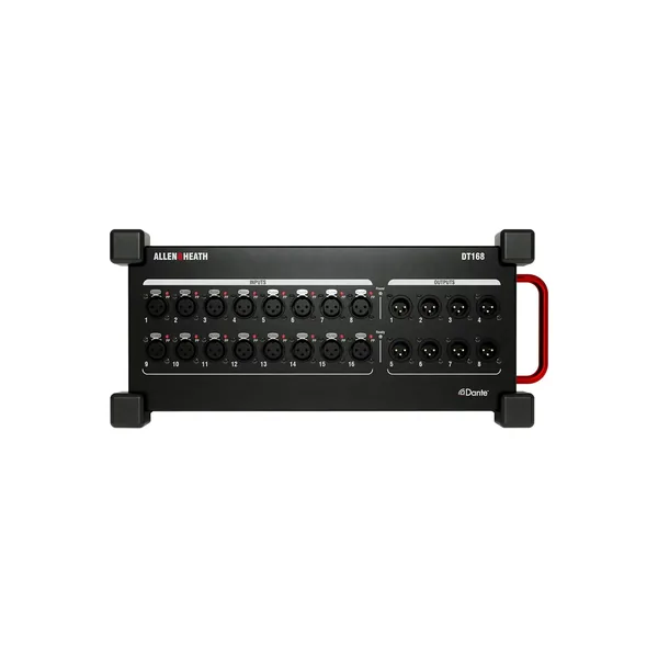 Allen & Heath DT168 16×8 Dante/AES67 Expansor de E/S de audio