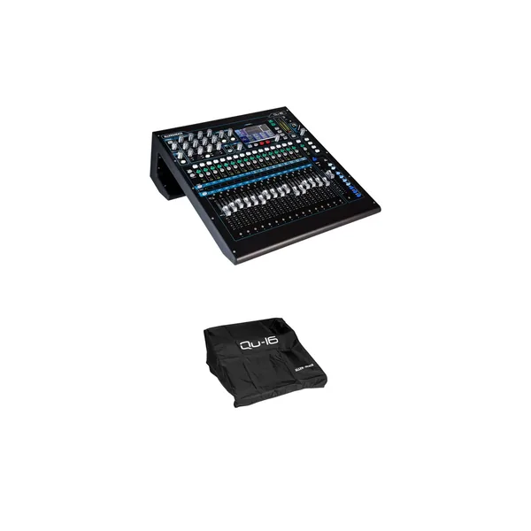 Mezclador digital Allen & Heath QU-16C con kit de cubierta antipolvo