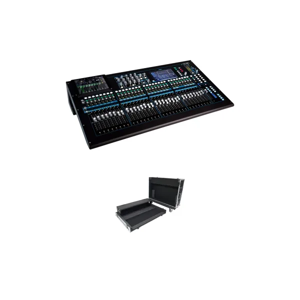 Allen & Heath Qu-32C 38×28 Kit de consola de mezcla digital con estuche Road