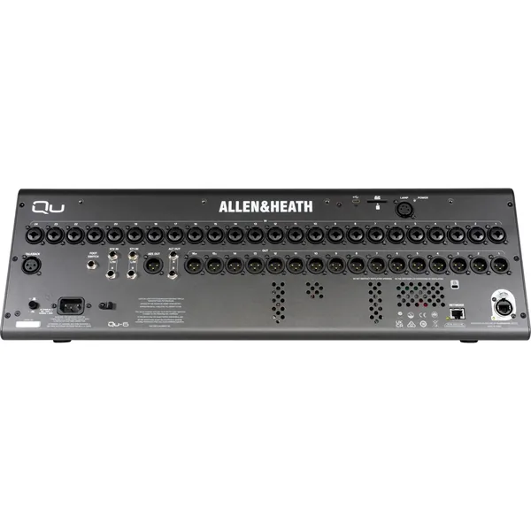 Allen & Heath Qu-6 Mezclador digital de 36 canales / 12 buses con 24 + 1 atenuadores motorizados