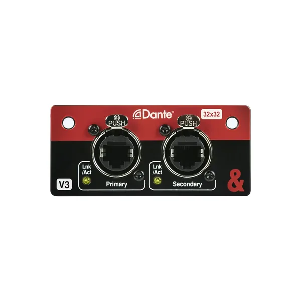Allen & Heath SQ Dante 32×32 Module for SQ Mixers and AHM Audio Processors