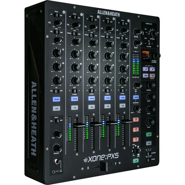 Allen & Heath XONE:PX5 – Mezclador DJ 4+1 canales con tarjeta de sonido