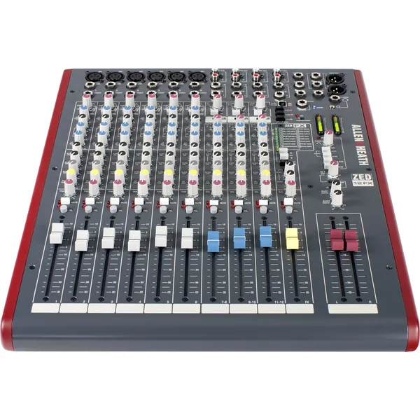 Allen & Heath ZED-12FX Mezclador USB multiusos de 12 canales con efectos