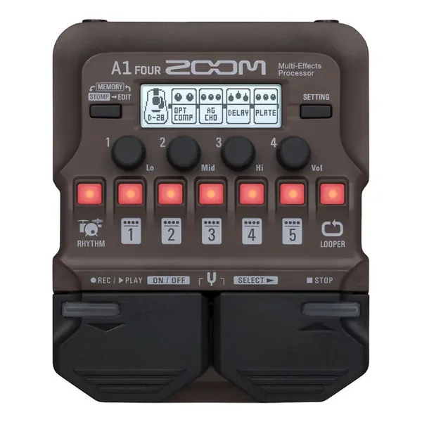 Zoom A1 Four Acoustic FX Pedal-Img-167545