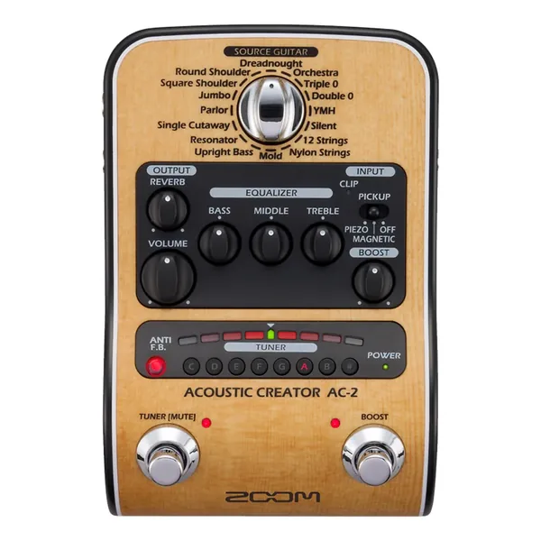 Zoom AC-2 Acoustic Guitar FX-Img-167554