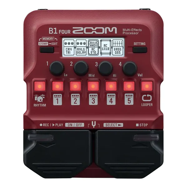 Zoom B1Four Bass Multi Effect-Img-167565