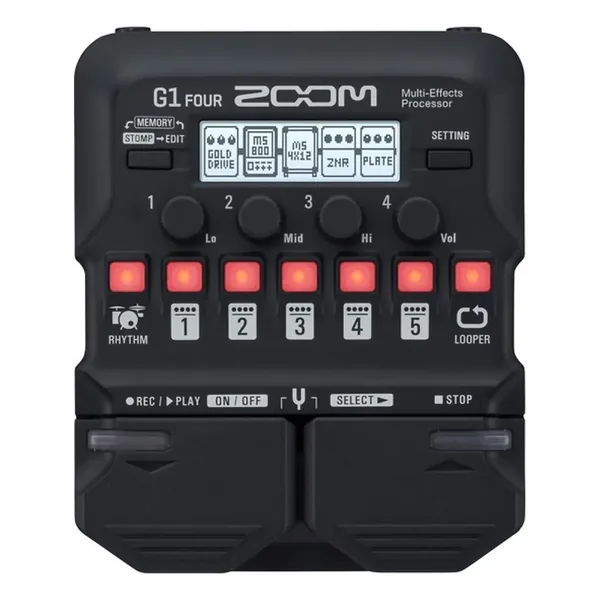 Zoom G1 Four Multi-Effect-Pedal-Img-167634