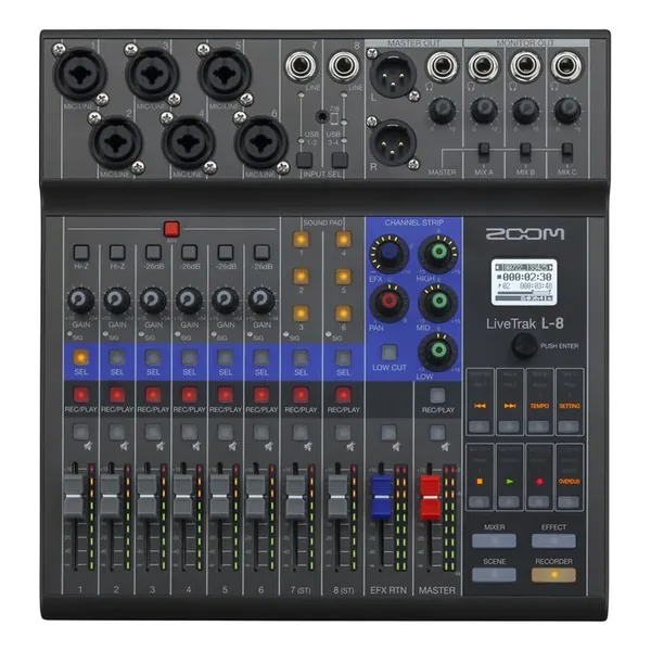 Zoom LiveTrak L-8-Img-168119