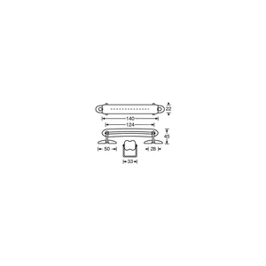 Adam Hall 3415 Handle