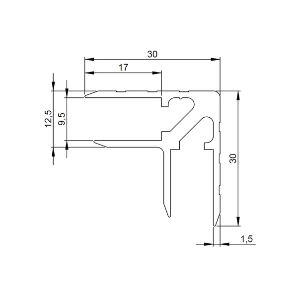 Adam Hall 6107 Casemaker 9,5mm