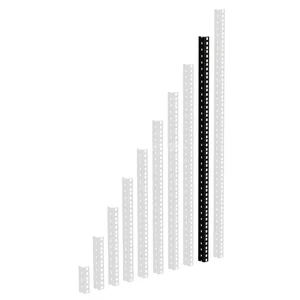 Adam Hall 61535B12 Rack Strip 12U blk