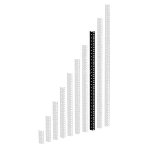 Adam Hall 61535B8 Rack Strip 8U blk