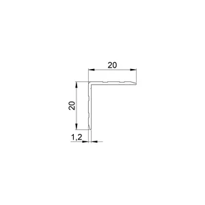 Adam Hall 6209 Case Angle 20 x 20 mm