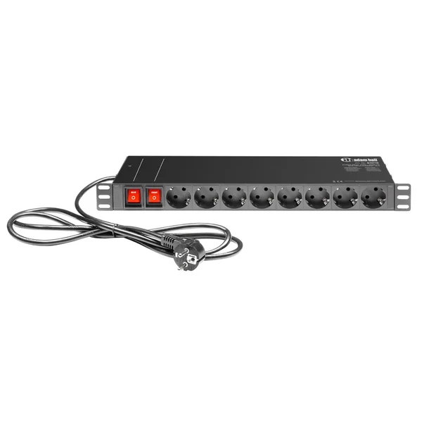 Adam Hall 874716 Power Strip 1 U 19"