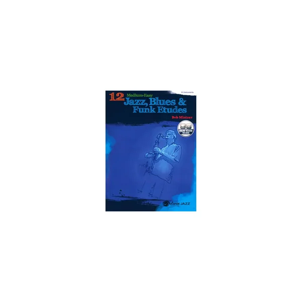 Alfred Music Publishing 12 Medium Jazz Etudes Eb