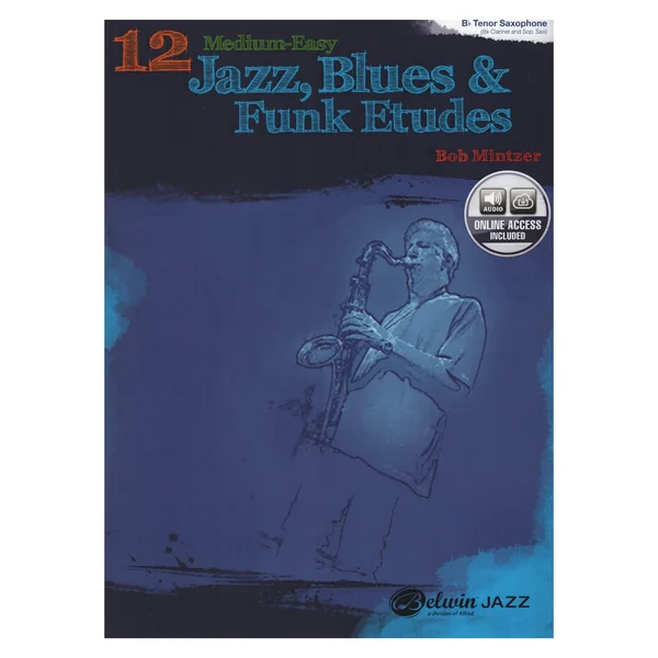 Alfred Music Publishing 12 Medium Jazz Etudes Eb