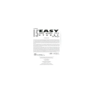 Alfred Music Publishing 15 Easy Jazz Etudes Eb