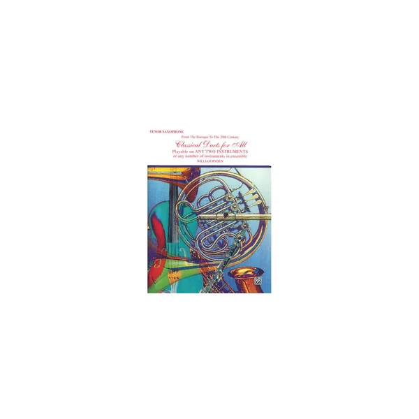 Alfred Music Publishing Classical Duets for All T-Sax