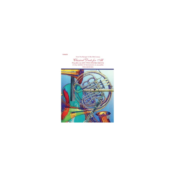 Alfred Music Publishing Classical Duets for All Violin