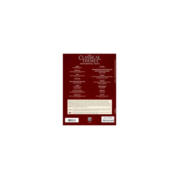 Alfred Music Publishing Easy Classical Themes Trumpet