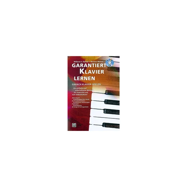 Alfred Music Publishing Garantiert Klavier Lernen
