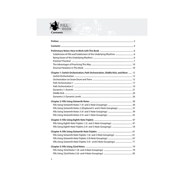 Alfred Music Publishing Jost Nickel's Fill Book Engl.