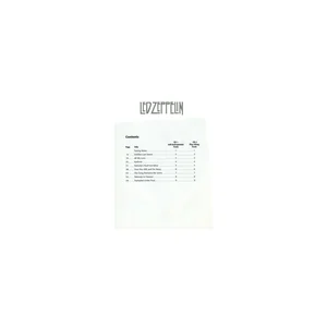 Alfred Music Publishing Led Zeppelin Bass Play-Along 2
