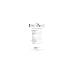 Alfred Music Publishing Lord Of The Rings 1-3 Piano