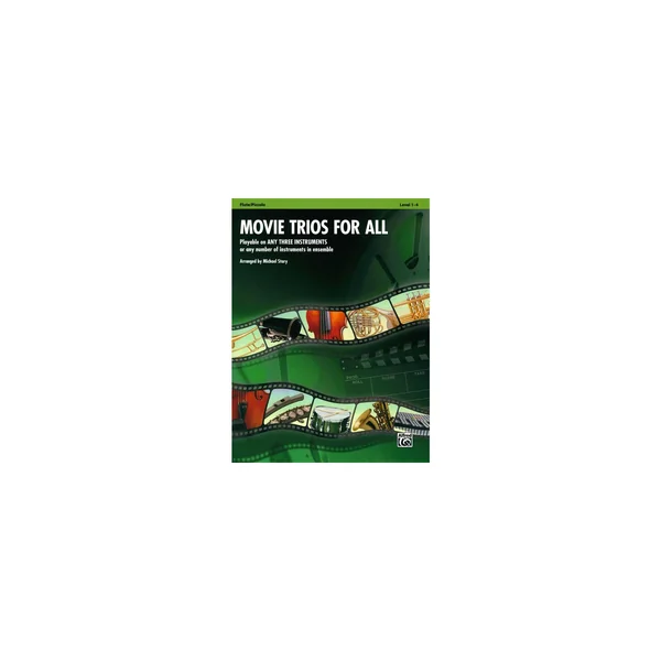 Alfred Music Publishing Movie Trios For All Flute