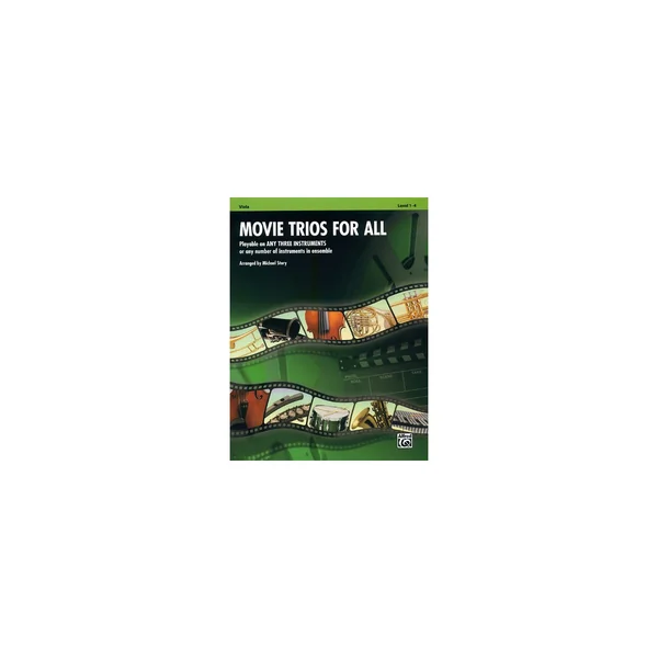 Alfred Music Publishing Movie Trios For All Viola