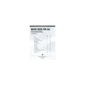 Alfred Music Publishing Movie Trios For All Viola