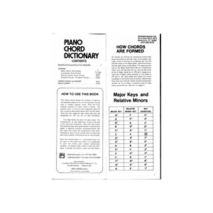 Alfred Music Publishing Piano Chord Dictionary