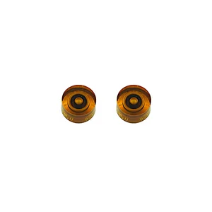Allparts Bell Knobs to 11 Amber
