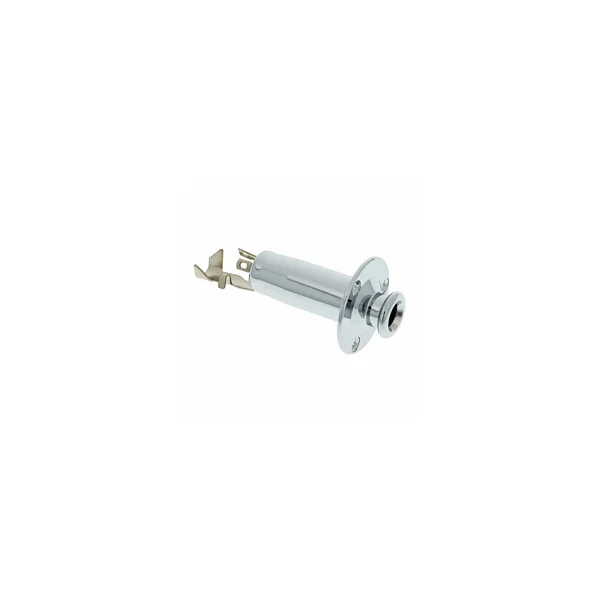 Allparts End Pin Jack Chrome Acoustic