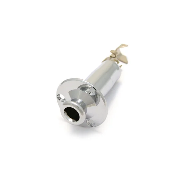 Allparts End Pin Jack Chrome Acoustic