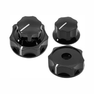 Allparts J-Style Knobs Black
