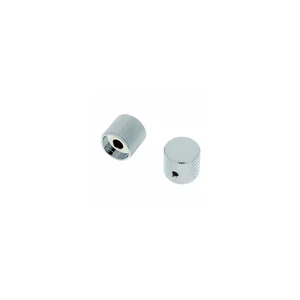 Allparts Metal Barrel Knobs Chrome