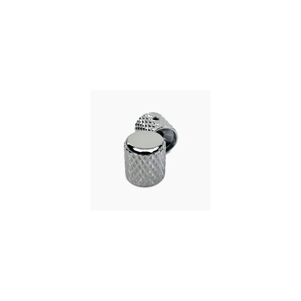 Allparts Metal Barrel Knobs Nickel