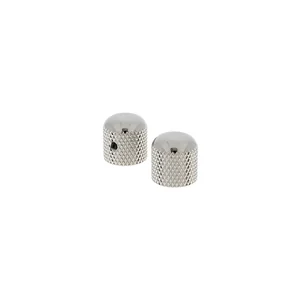 Allparts Metal Dome Knobs Nickel