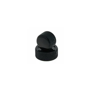 Allparts Stacked Pot Knob Set BK
