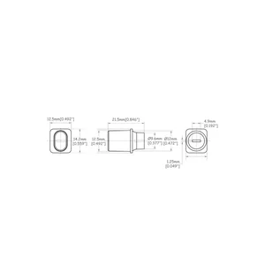 Allparts T-Style Switch Knobs BK