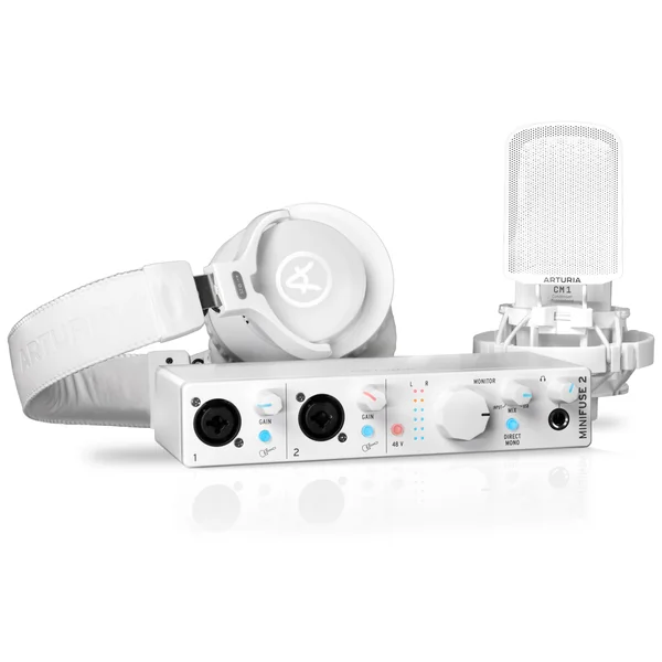 Arturia MiniFuse Recording Pack White