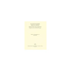 Bärenreiter An Easy Handel Organ Album