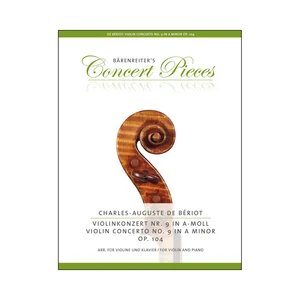 Bärenreiter Bériot Concerto 9 op.104