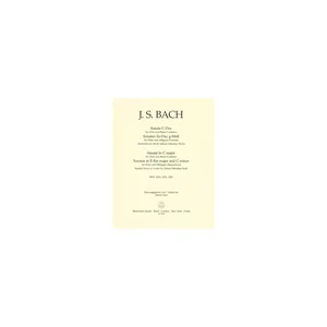 Bärenreiter Bach 3 Sonatan Flöte