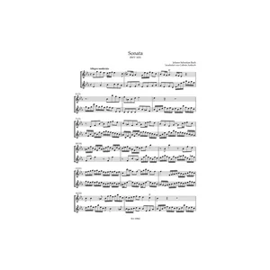Bärenreiter Bach 3 Sonatan Flöte